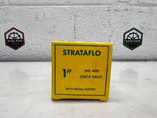 Strataflo No. 400 1” Check Valve w/ Metal Poppet
