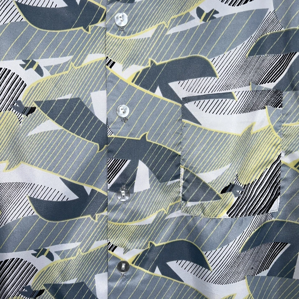 Camisa De Colección Don Loper California Duque de Hollywood Abotonada Para Hombre Grande’s Foto 3 de 4