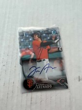 Jonah Arenado 2016 Chrome 1st Bowman Auto Card #BCAP-JA