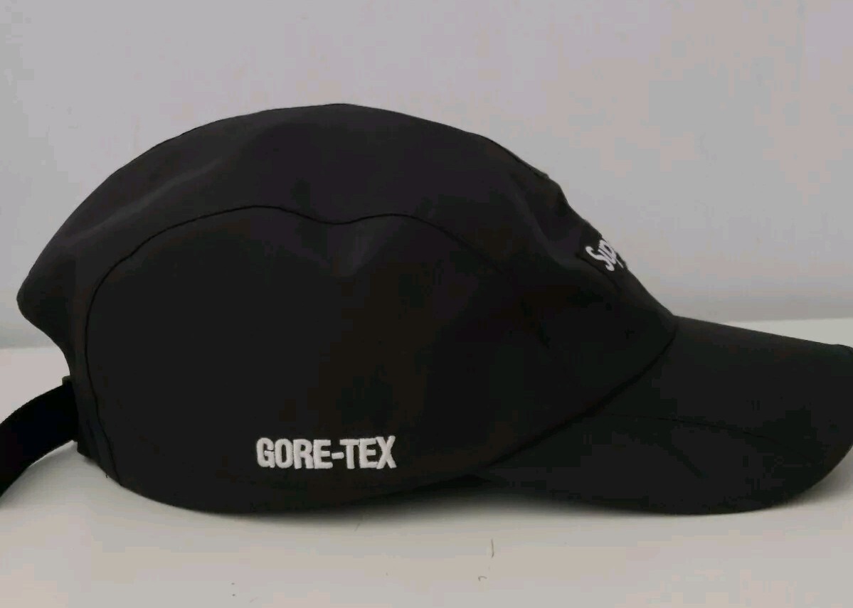 SS22 Supreme GORE-TEX Paclite camp Cap waterproof Black Hat