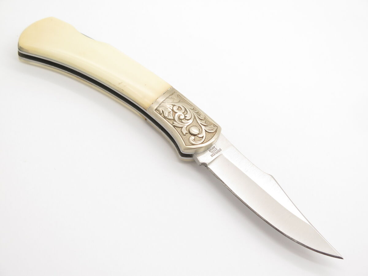 Vtg Explorer G Sakai Seki Japan Lynx Scrimshaw 3.1 Folding Vtg Explorer G Sakai Seki Japan Lynx Scrimshaw 3.1 Folding