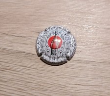 Capsule de vin pétillant générique blanche noire et rouge 1 bouteille