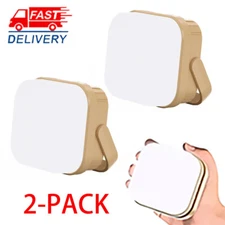 2Pcs USB Portable LED Flashlight Rechargeable Camping Tent Light Lantern Lamp