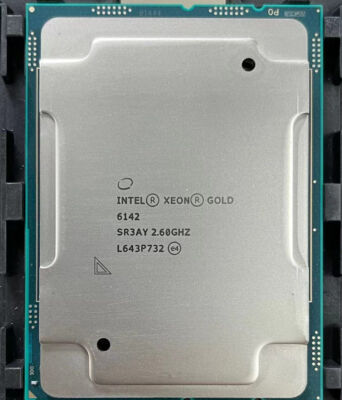 Intel Xeon Gold 6142 processor 16 core 32 threads 2.6GHz LGA 3647 l3 22MB 150W