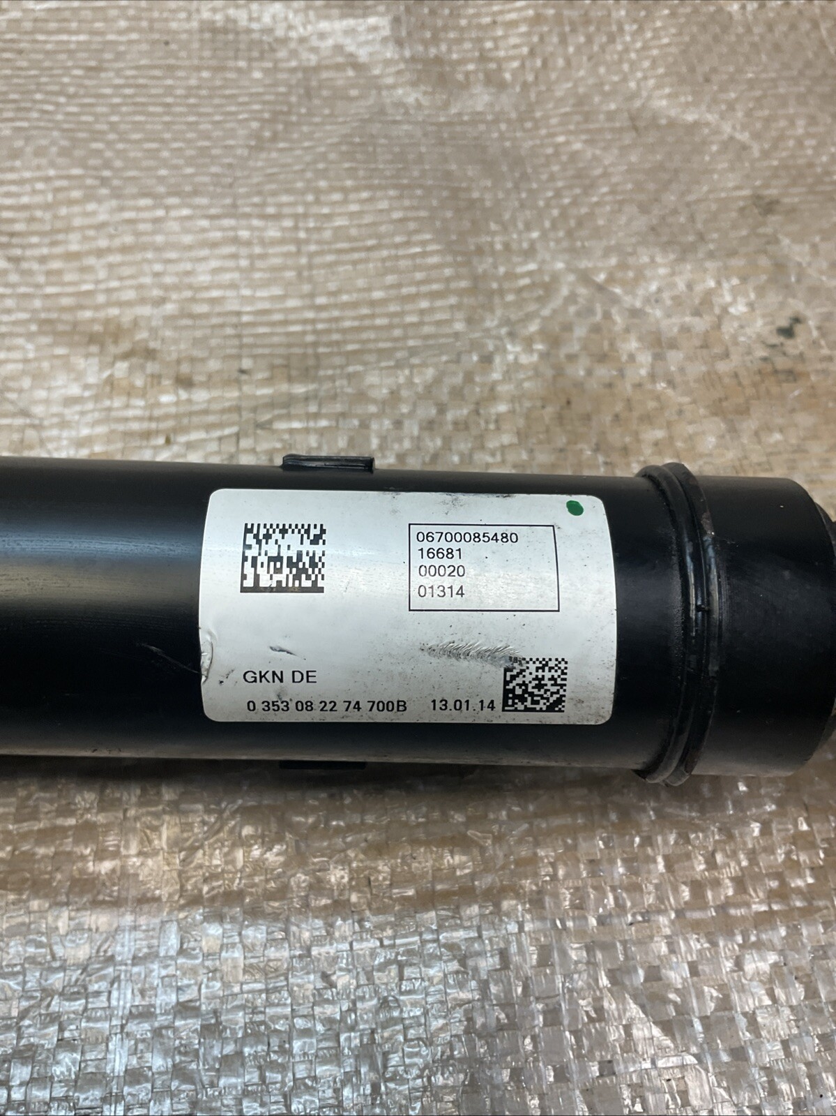 14-19 MASERATI QUATTROPORTE AWD FRONT DRIVE SHAFT PROPELLER OEM