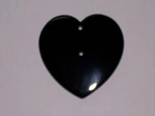 13 Onyx Hearts 3 Colors Lot 45x45 MM. See Item Description & Photos