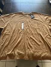Dickies Mens NWT Size 5XL Short Sleeve Heavyweight T-Shirt, Pocket Work Tee