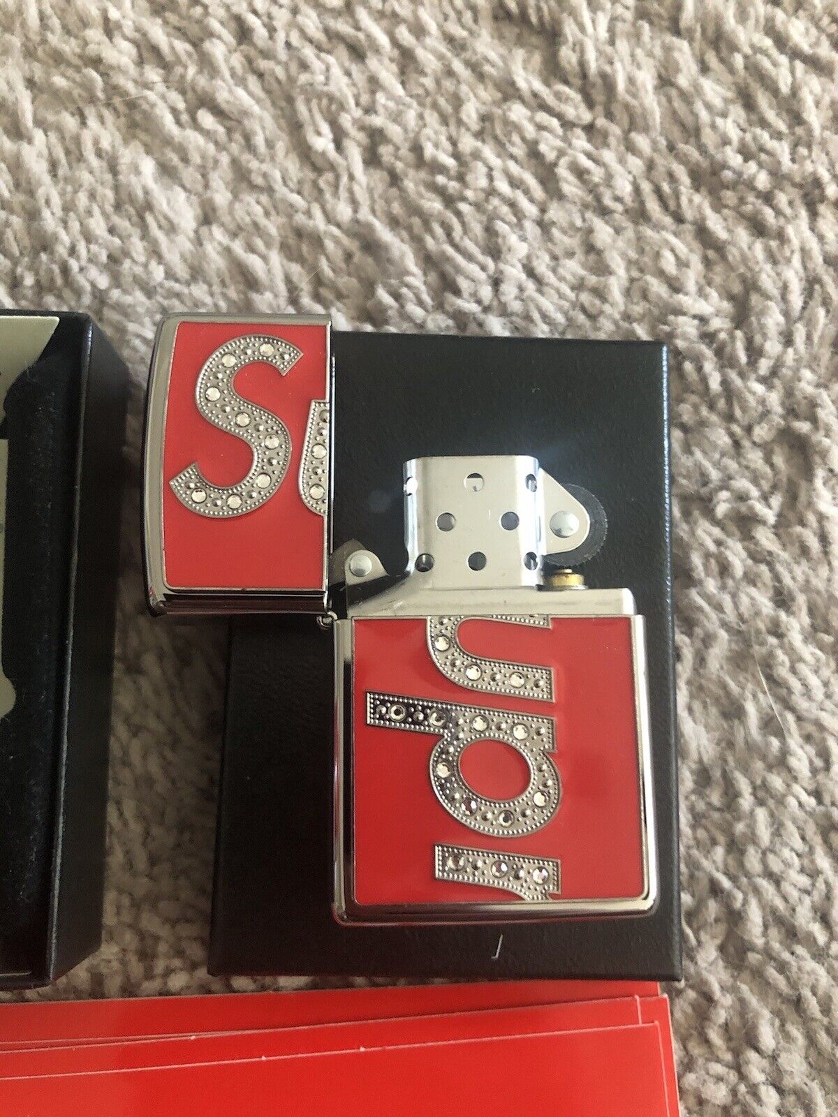 高品質人気 Supreme - Supreme Swarovski®︎ Zippo®︎ スワロフスキー ...