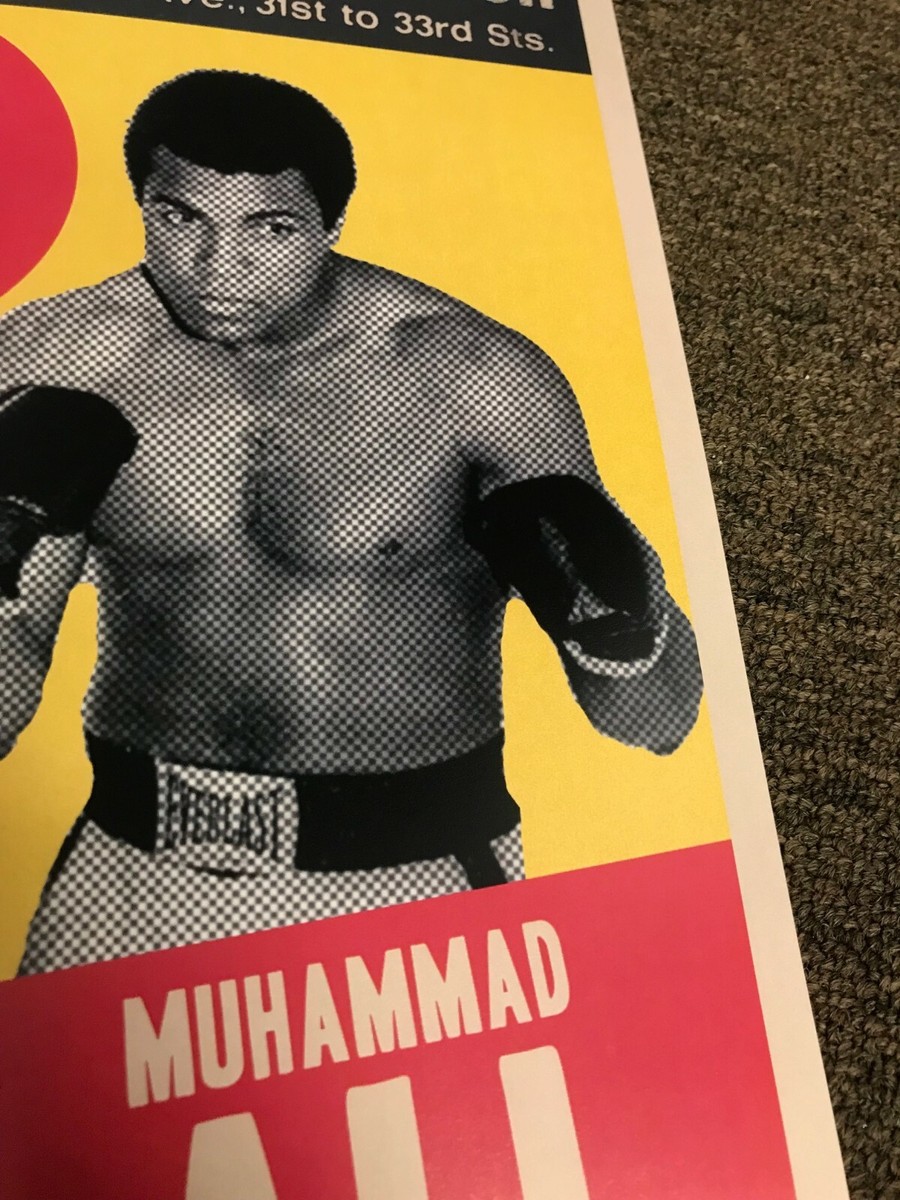 額装済/モハメドアリ Ali vsタイソン Tyson/アートポスター モハメドアリvsタイソン (Muhammad Ali vs Mike Tyson) ポスター