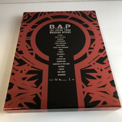 B．A．P　DVD 日本盤　LIVE　ON　EARTH　PACIFIC　TOUR B.a.p DVD Live on Earth Pacific Tour Photobook Japan Region