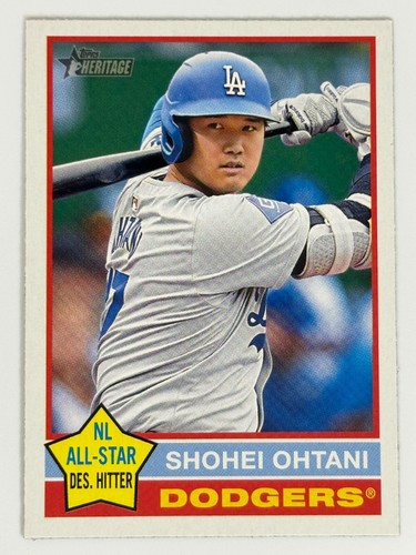 Shohei Ohtani Flipped Bat Variation SP 2025 Topps Heritage #148