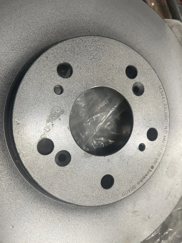 Pair of Brembo Rear Brake Disc Rotors 14344LAAU960 OEM BMW X5 E70 - Изображение 2 из 4