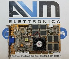 Scheda video AGP ASUS NVIDIA GeForce 2 GTS PRO V7700 V7100 V3800 Retrocomputing