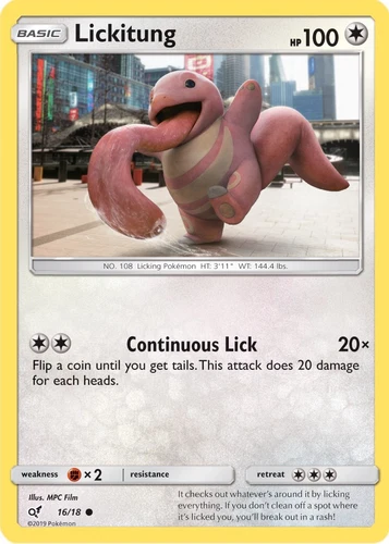 Lickitung 16/18 Detective Pikachu