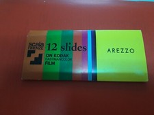 12 slides - slides Arezzo rare vintage souvenir