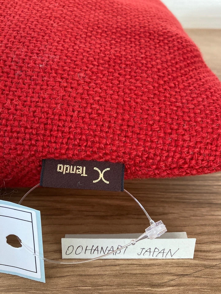 Sori Yanagi Butterfly Stool Cushion Tendo Mokko Red genuine product New japan - Image 4 of 4