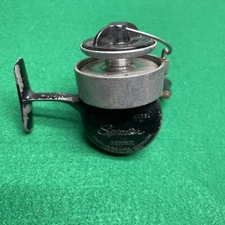 Vintage Bache Brown Airex Spinster Model Spin Fishing Spinning Reel USA WORKS!