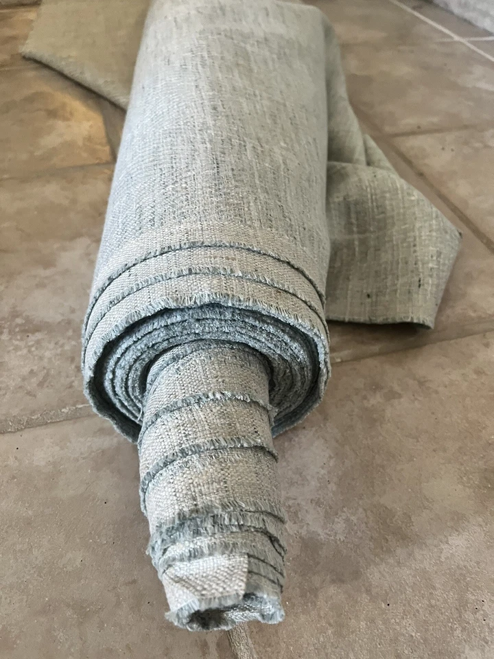 17 Yards PINDLER BERINGER Color Robin Herringbone UPHOLSTERY FABRIC $ 97.00 - Image 2 of 4