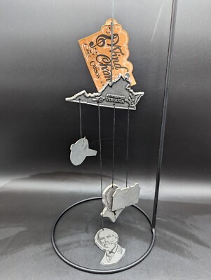 VTG Wind Chimes by Carson USA Sandcast Appomattox Virginia Civl War Lee Grant