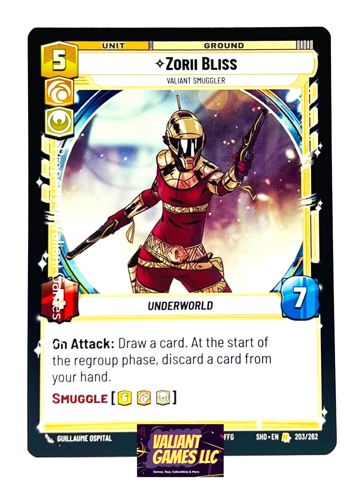 Star Wars Unlimited Zorii Bliss #203 Shadows of the Galaxy