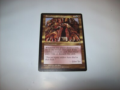 1x Breathstealer's Crypt LP - Visions - Magic the Gathering Free Ship & Tracked