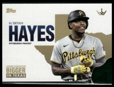 Ke'Bryan Hayes #BIT-4 2022 Topps Crown Collection Bigger in Texas Die Cut