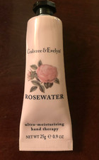 NEW CRABTREE EVELYN ROSEWATER HAND THERAPY ULTRA-MOISTERIZING .9 oz/25g SEALED