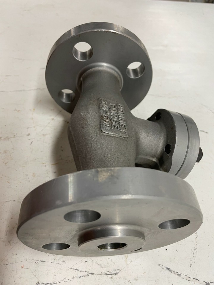 BONNEY L64A Piston Check Valve 3/4" 600 RF Flanged F9 Chrome