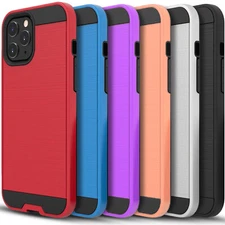 For iPhone 11 Pro Max/11/11 Pro Case Phone Cover Shockproof + Screen Protector