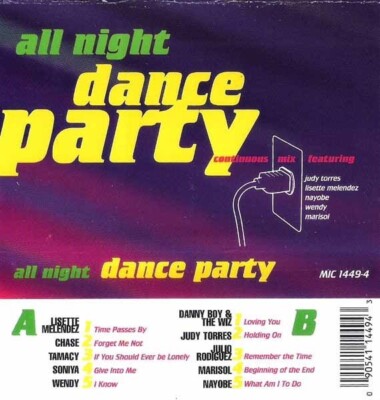 Micmac: All Night Dance Party - Various Artists Cassette