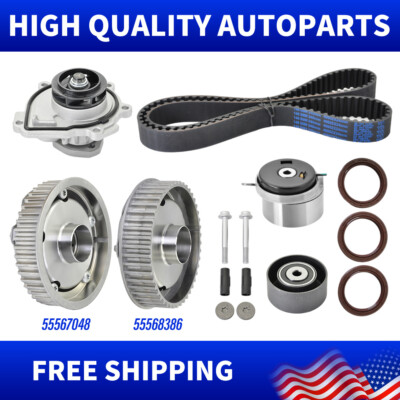 Timing Belt Kit VVT Sprocket for 2010-2018 Chevrolet Sonic Cruze Aveo 1.6L 1.8L