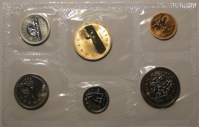 BU 1996 Canada 6 coin PL set mint sealed COA envelope proof like BU 1996 Canada 6 coin PL set mint sealed COA envelope proof like