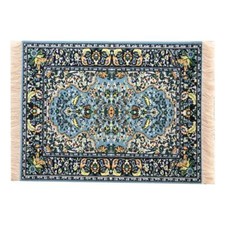 Beautiful Blue Oriental Rug Mousepad - Oriental Carpet Computer Mousemat Mini...