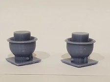 O Scale Vertical Force Draft Roof Vent - Model Railroads