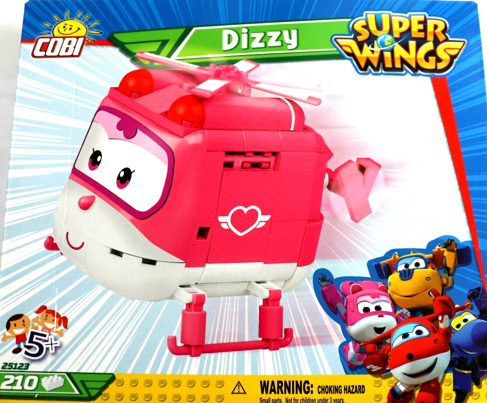 COBI Super Wings SET 25123 DIZZY 5890₽