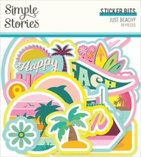 Just Beachy Bits & Pieces Die-Cuts 39/Pkg-Sti...