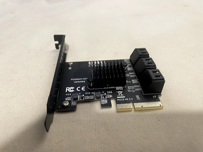 SATA 3 PCI-e Expansion Card - 6Gbps - 750MB/s - 6 Ports for Mac & Windows