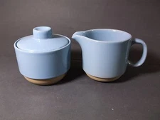 Midwinter Bluestone cream & sugar set
