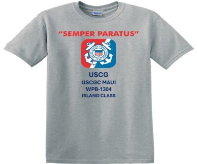 USCGC MAUI  WPB-1304 *ISLAND CLASS*SHIRTS.USCG OFFICIALLY LICENSED