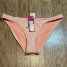 NWT Xhilaration peach bikini bottoms small