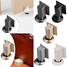 Floor Mount Door Stopper, Hold Open Easy to Install Sticky Doorstop, Protect The