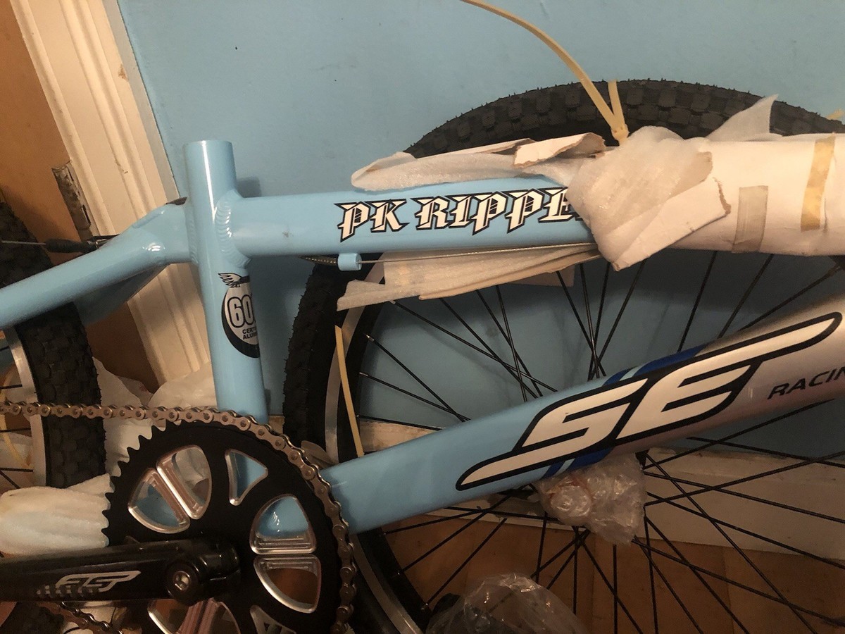 SE Racing 2007 P.K. Ripper Blue Silver BMX Bike | eBay
