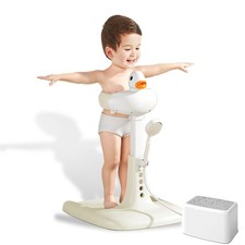 Adjustable Height Baby Shower Stand with Anti-Slip Base,Bath Shower Standing ...