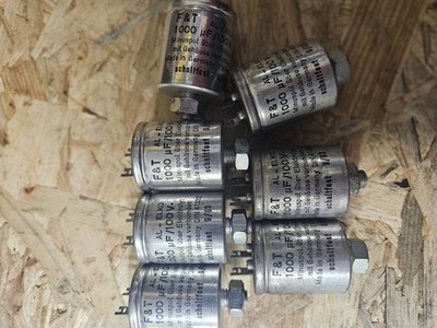 F&T SIEMENS AL-ELKO 1000 µF/100V capacitor Kondensator New Unused Neu