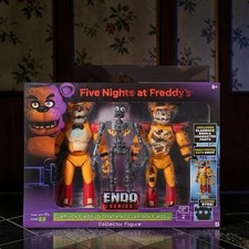 Five Nights at Freddy's Glamrock Shattered Freddy Endo Series Figure Set
