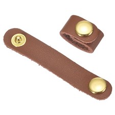 2 Pcs Leather Handbag Strap Shortener, 3.9 Inch Top Handle Keeper Strap ...