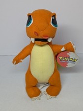 NEW Vintage 1999 Nintendo Pokemon Charmander Plush toy Play By Play Toys W/TAG