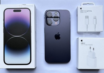 Apple iPhone 14 Pro - Dunkellila, 128GB, ohne Simlock