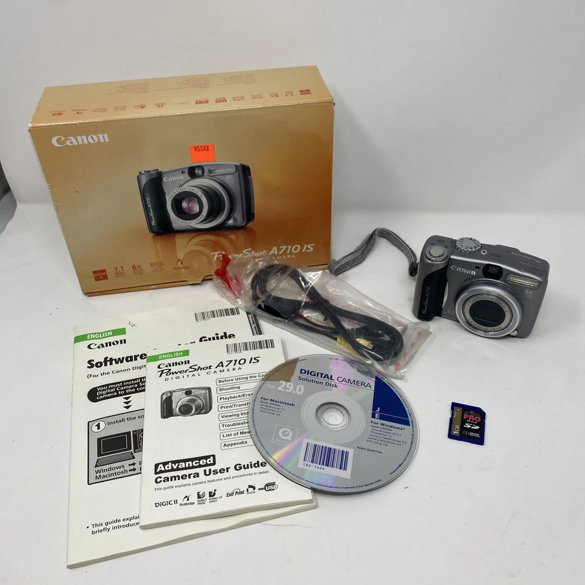 Canon PowerShot A710 IS Digital Cameras with DPOF Support for Sale