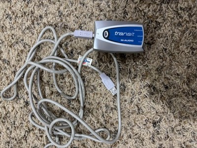 M-Audio Transit USB High-Resolution Mobile Audio Interface 24-bit/96kHz TESTED
